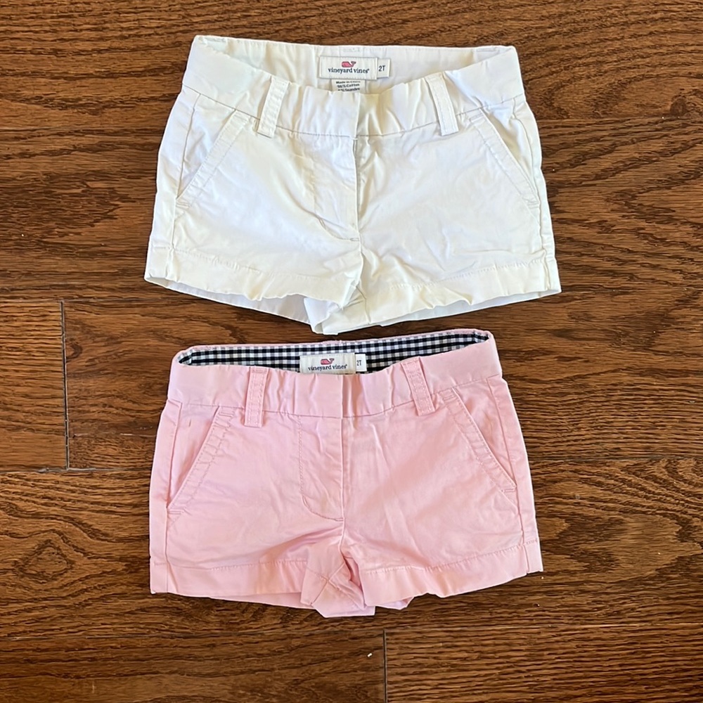 Set of two vineyard vines toddler shorts